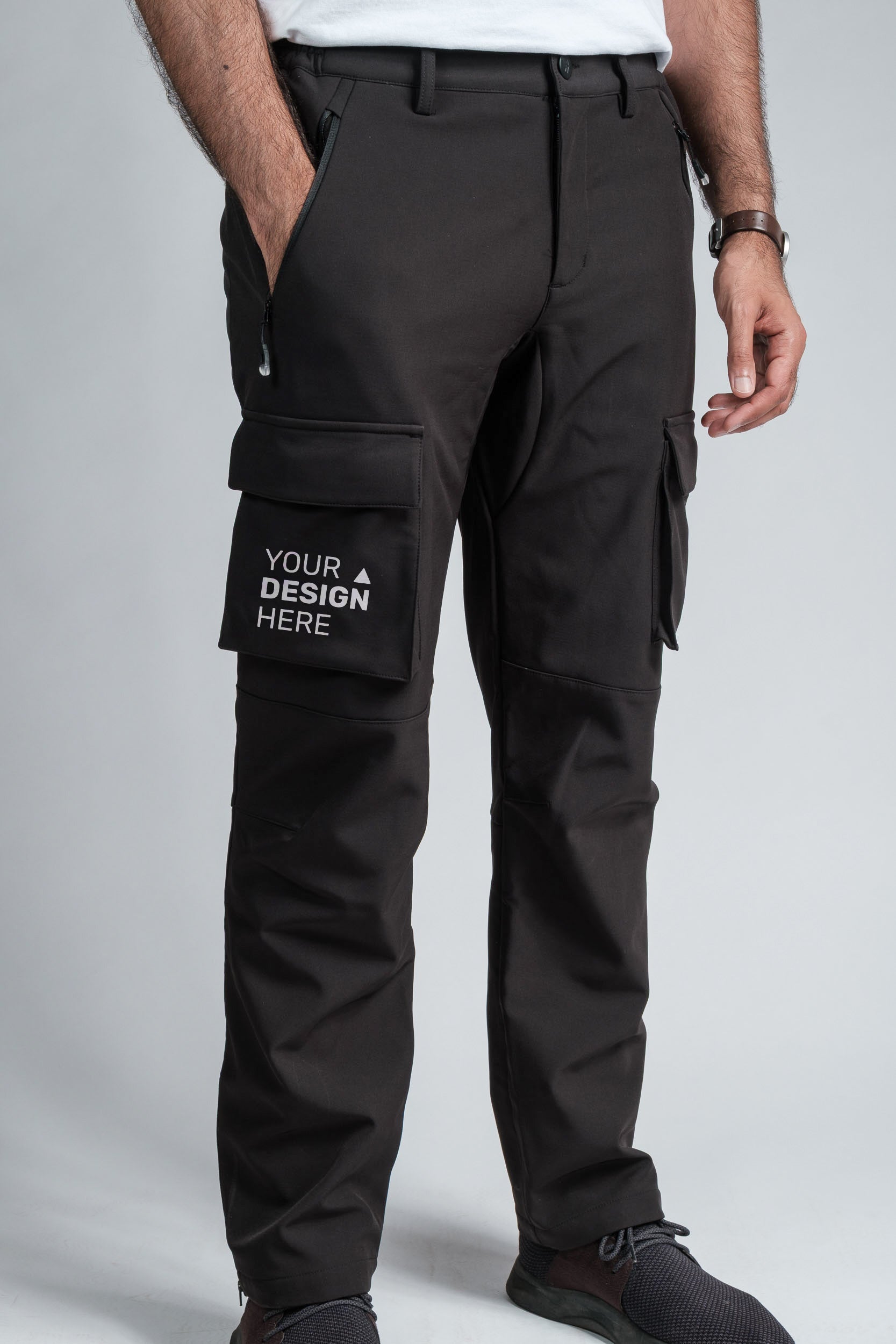 NEW: Men's Adventure Cargo Water Resistant Pants - Logo Ready