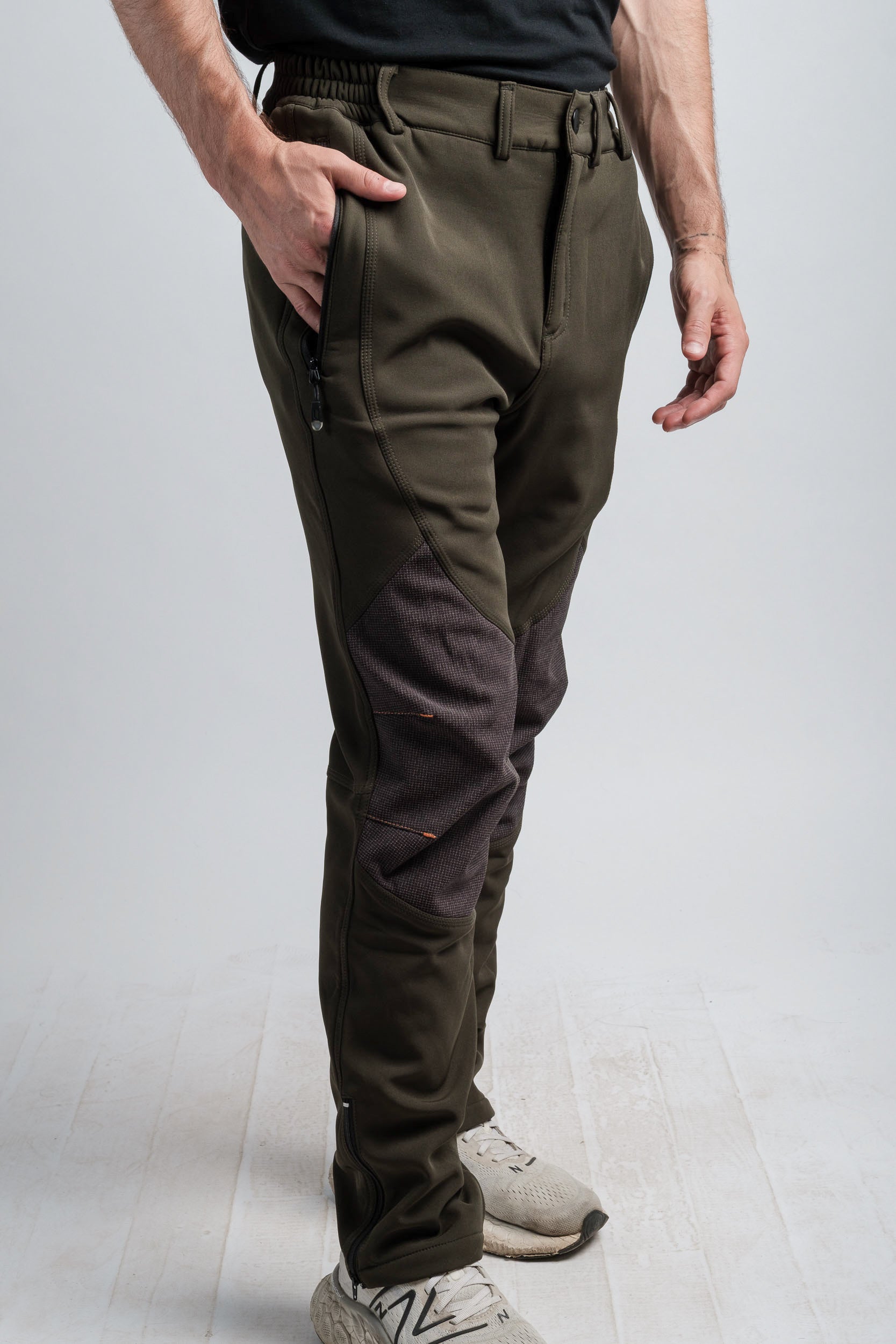 Northbound Gear mens Adventure water resistant pants army green
