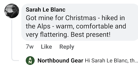Clients Testimonial Northbound Gear 2