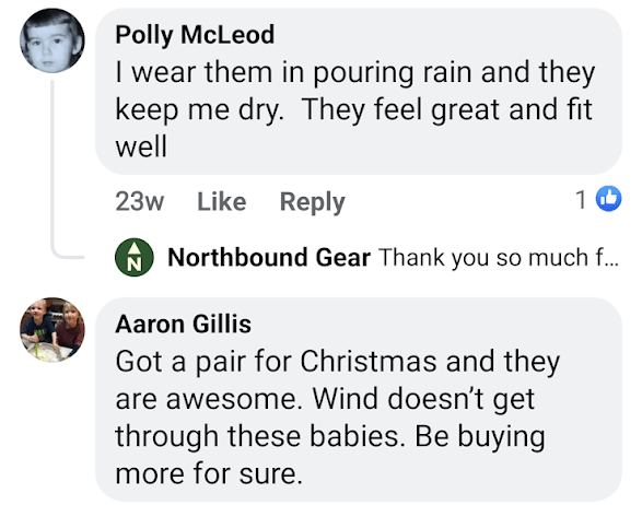 Testimonial Northbound Gear 6