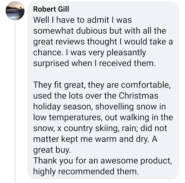 Clients Testimonial Northbound Gear Facebook 11