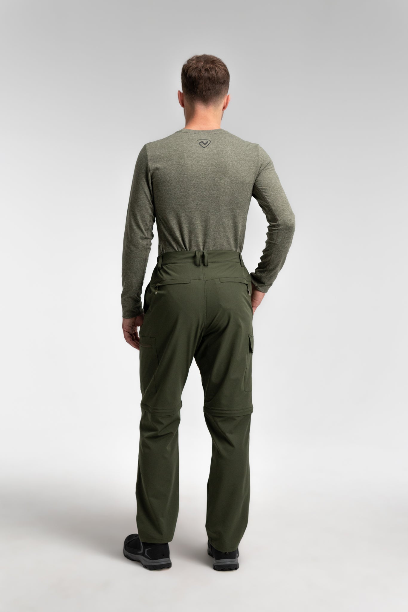 Army Green Water Resistant Cargo Pants