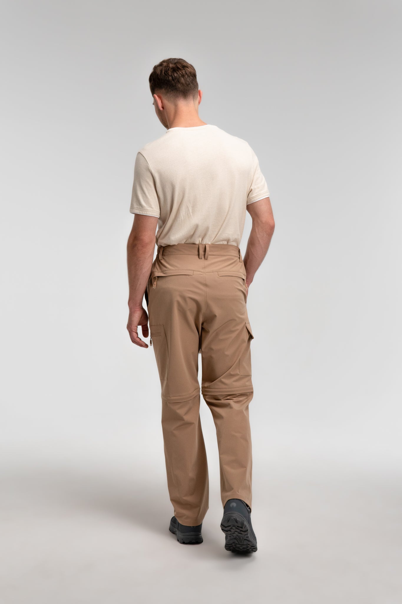 Khaki Water Resistant Cargo Pants