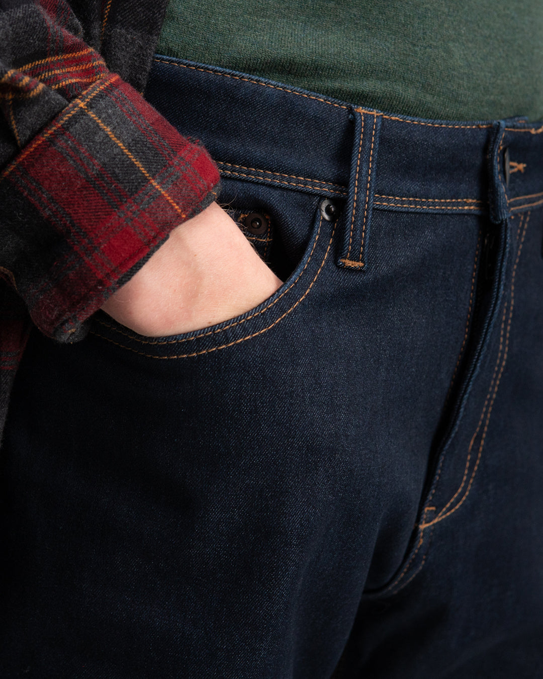 100% Waterproof Jeans Front Pocket