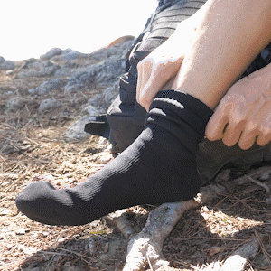 Waterproof Breathable Socks Gif