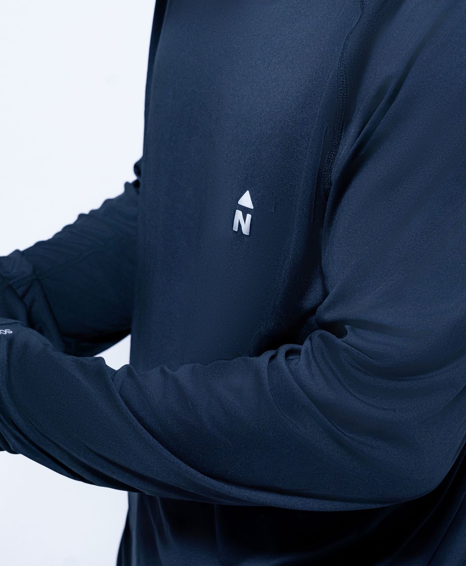 UPF 50+ Hooded Shirt- Warm Grey main image 1