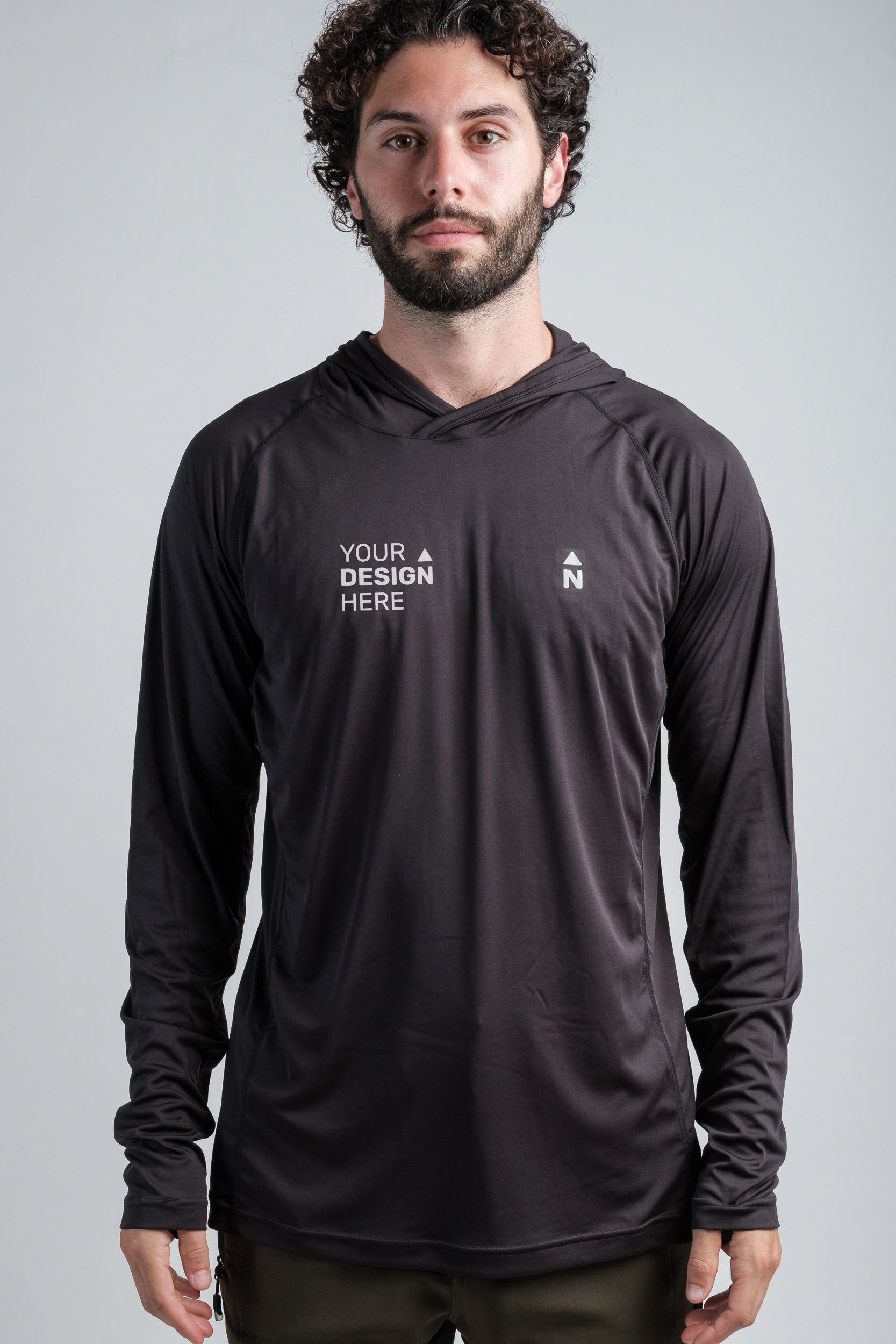 UPF 50 Summer Cooling Hoodie - Logo Ready