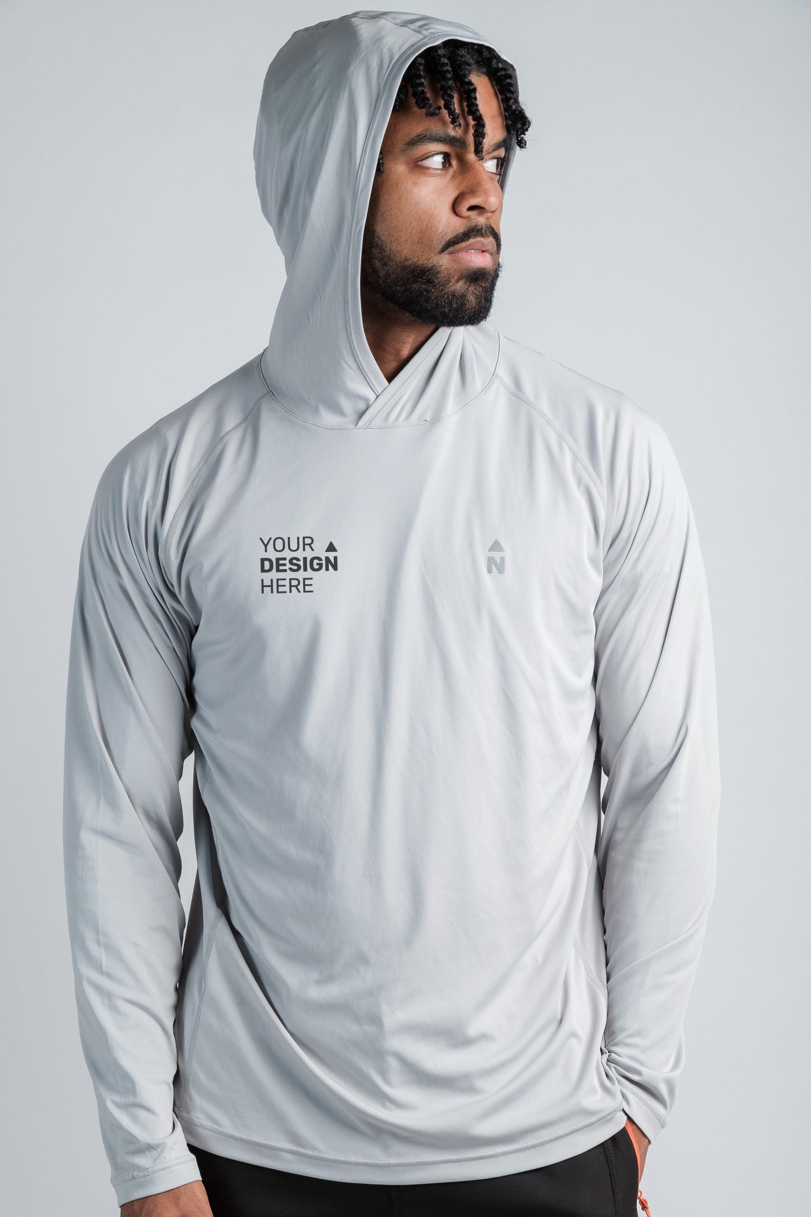UPF 50 Summer Cooling Hoodie - Logo Ready