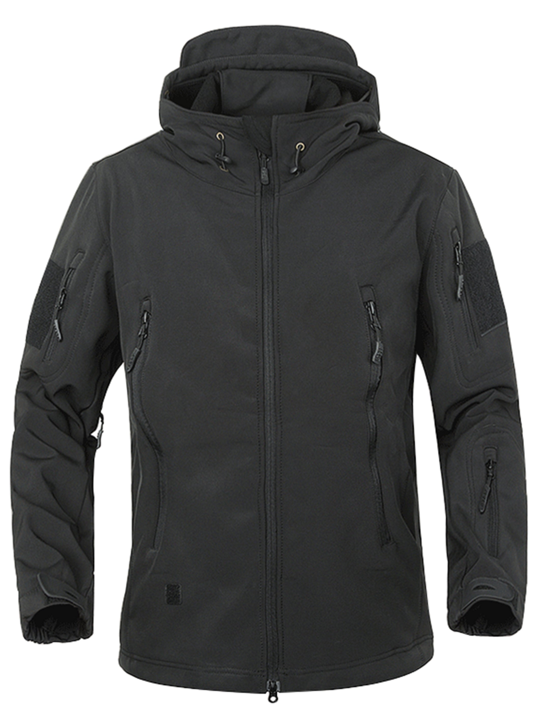 Black Weatherproof Tactical Jacket