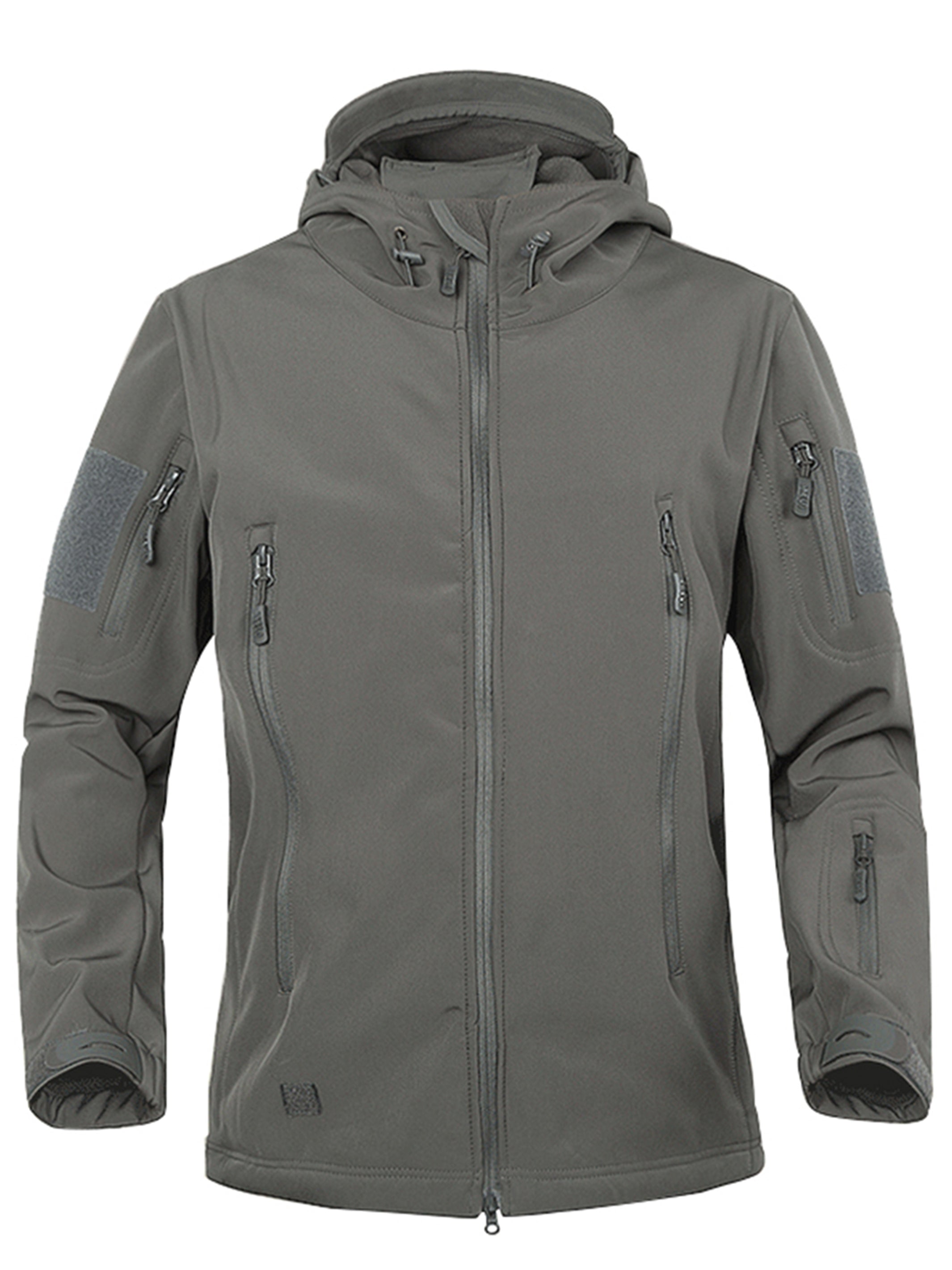 Grey Weatherproof Tactical Jacket