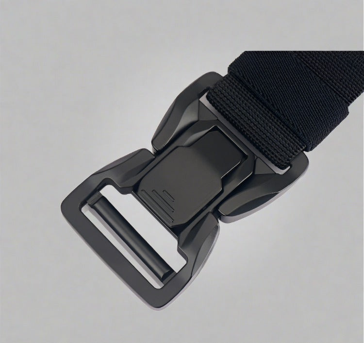 Outdoor Combat 2 Inch Canvas Duty Tactical Sport Belt With Plastic Buckle Army M